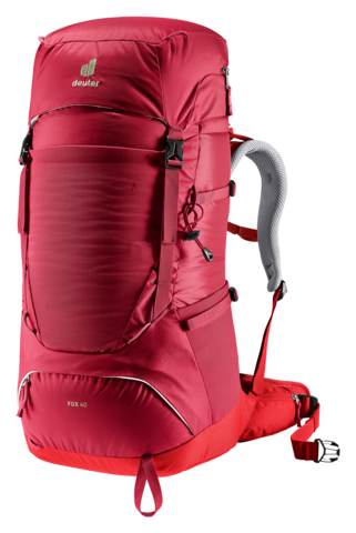 Картинка рюкзак туристический Deuter Fox 40 Masala/Cherry - 1