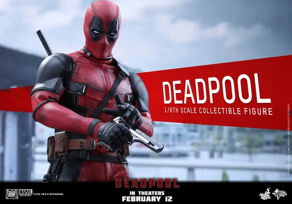 Фигурка Дэдпул масштаб 1/6 Hot Toys