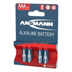 Батарейка Red ААА/ANSMANN 1.5V - 4 шт