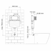 WasserKRAFT Aller 10TLT.031.ME.RG03 Встраиваемый смывной бачок