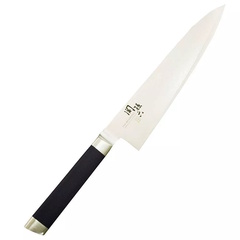 Фото Кухонный нож Гюито KAI Seki Magoroku Damascus 210 мм, сталь VG-10 в обкладках из дамаска