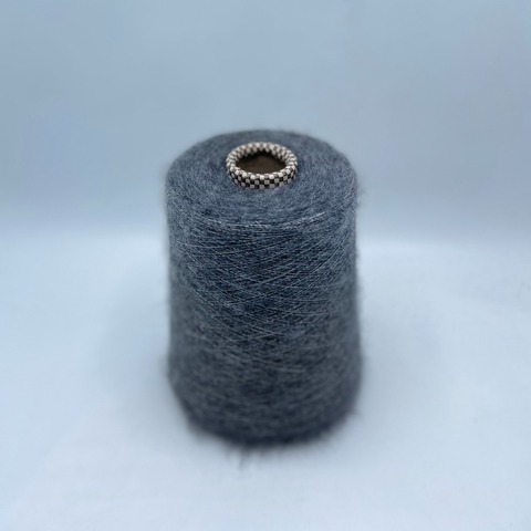 Cariaggi (пр.Италия) art-Nirvana 2200м/100гр, 60%Кашемир 40%Шелк, цвет- Серый меланж(183/104), арт.35228