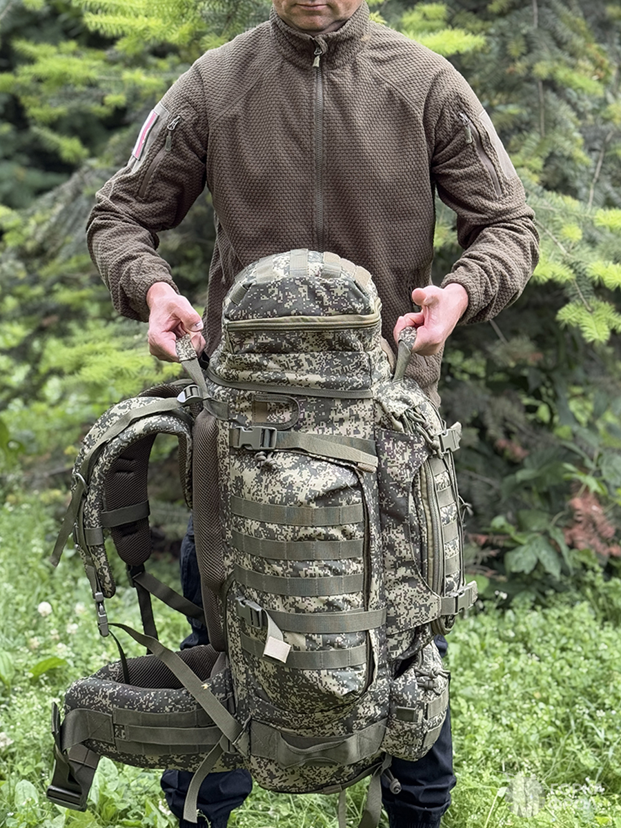 Рюкзак тактический 7.62 «Пиксель» 100 л
