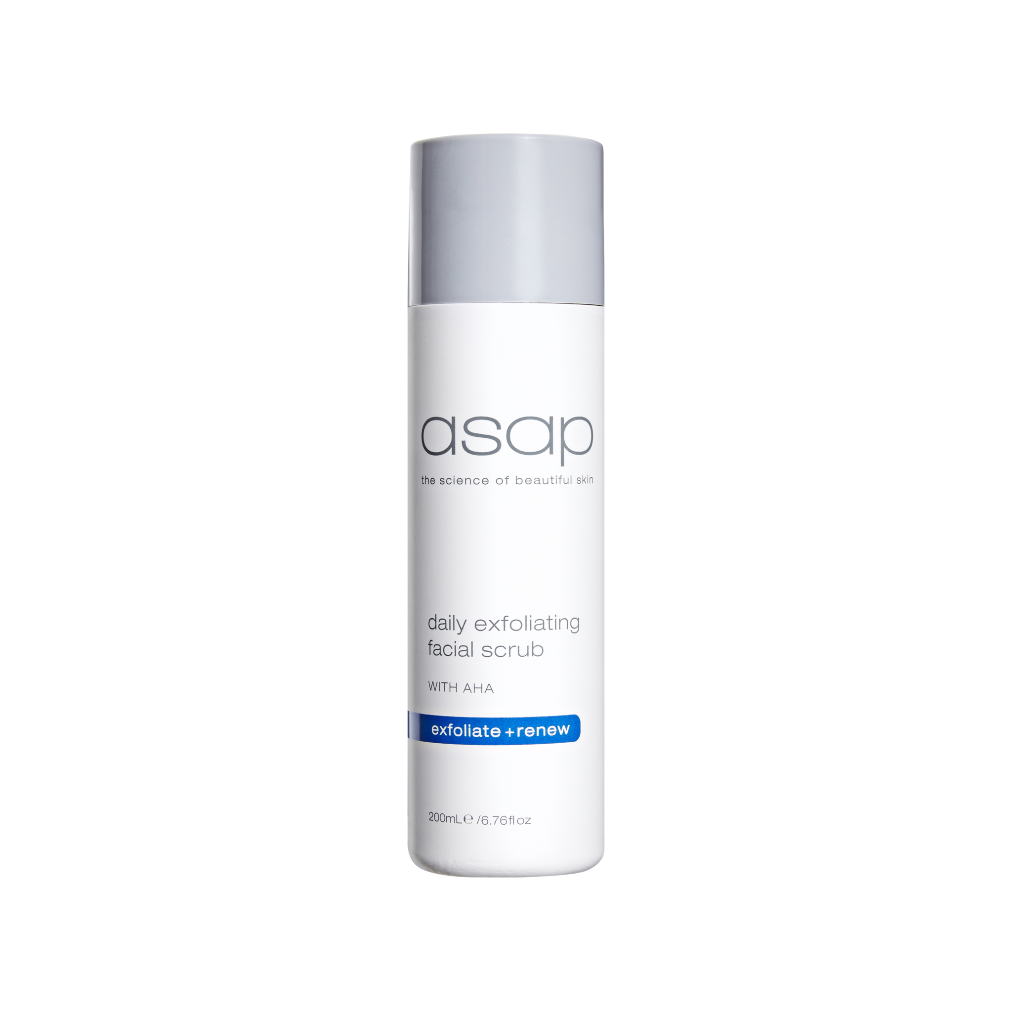 Asap Daily exfoliating facial scrub, 200 ml / Эксфолиирующий гель-скраб для ежедневного применения