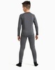 Детский комплект термобелья с ветрозащитой Arswear Windstoppe серо-черный - 4