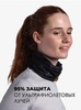 Картинка бандана-труба Buff CoolNet Solid Black - 6