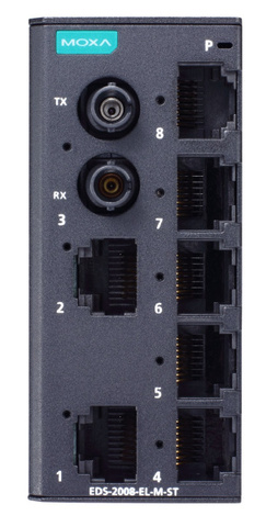 Коммутатор MOXA EDS-2008-EL-M-ST-T