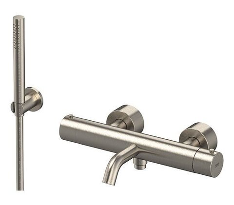 Remer X Style Inox SSXT02 Смеситель для ванны, цвет: нержавеющая сталь (шлифованная)