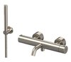Remer X Style Inox SSXT02 Смеситель для ванны, цвет: нержавеющая сталь (шлифованная)