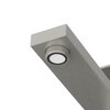 Cezares SLIDER-LC-IN-W0 Смеситель для накладной раковины, цвет: серый
