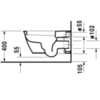 Duravit Darling New 2544590000 Чаша унитаза подвесного