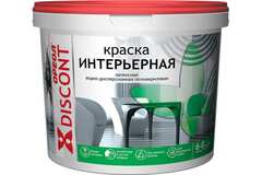 Краска для стен и потолков полиакриловая Ореол Дисконт матовая белая
