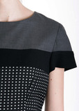 Платье из шерсти MOSCHINO CHEAP AND CHIC