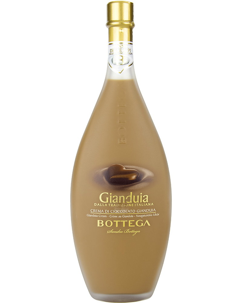 Крем Ликер Bottega Крема Ди Чоколато Джандуйя 17%, 0,5 л, Италия
