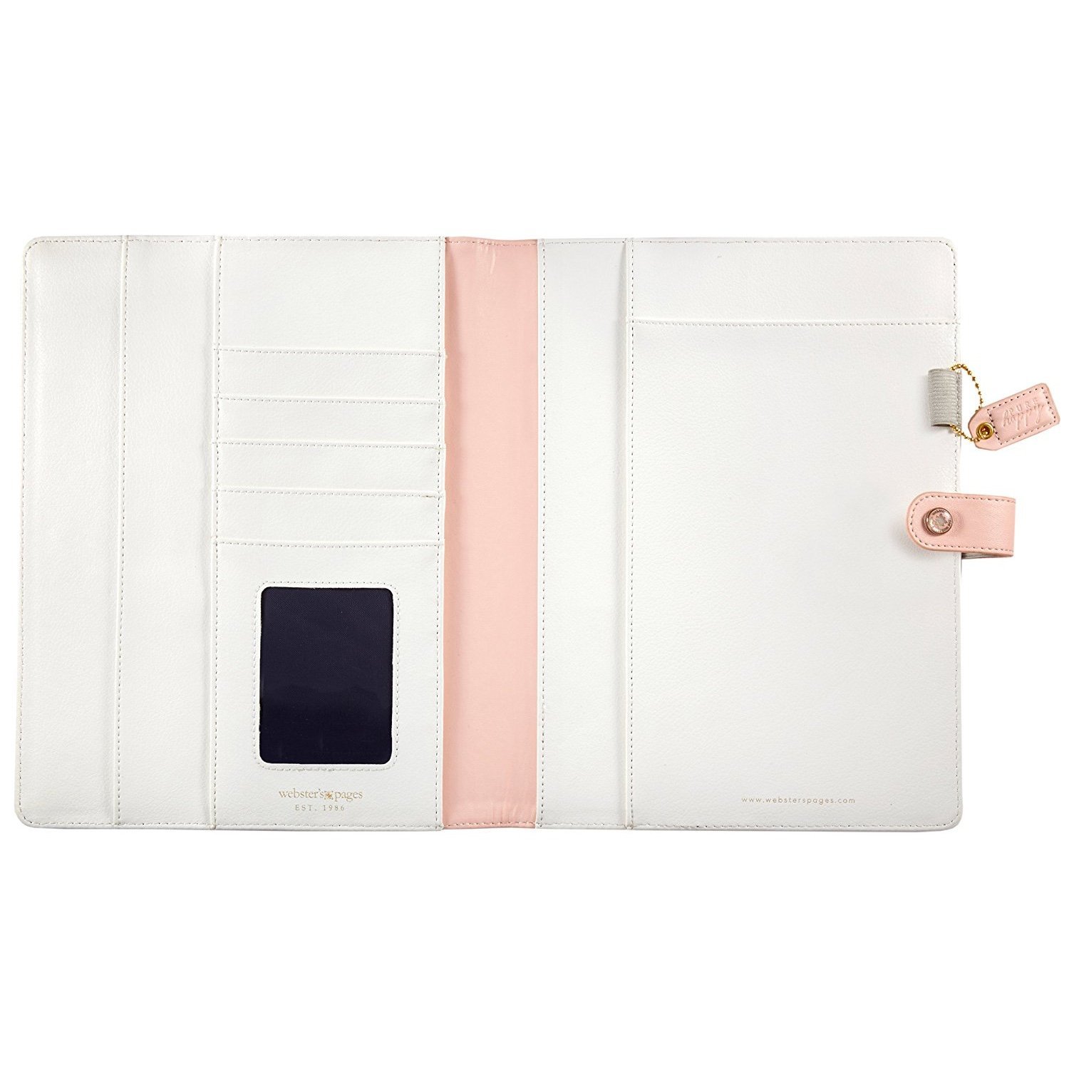 Тетрадь -планировщик Color Crush A5 Faux Leather Composition Planner 19х24,5см -Blush & Gold