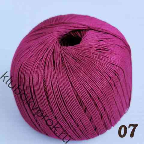 ПЕХОРКА ЦВЕТНОЕ КРУЖЕВО 07, Бордовый