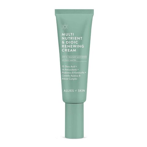 ALLIES OF SKIN Обновляющий мультинутриентный крем с диоевой кислотой Multi Nutrient & Dioic Renewing Cream 50мл