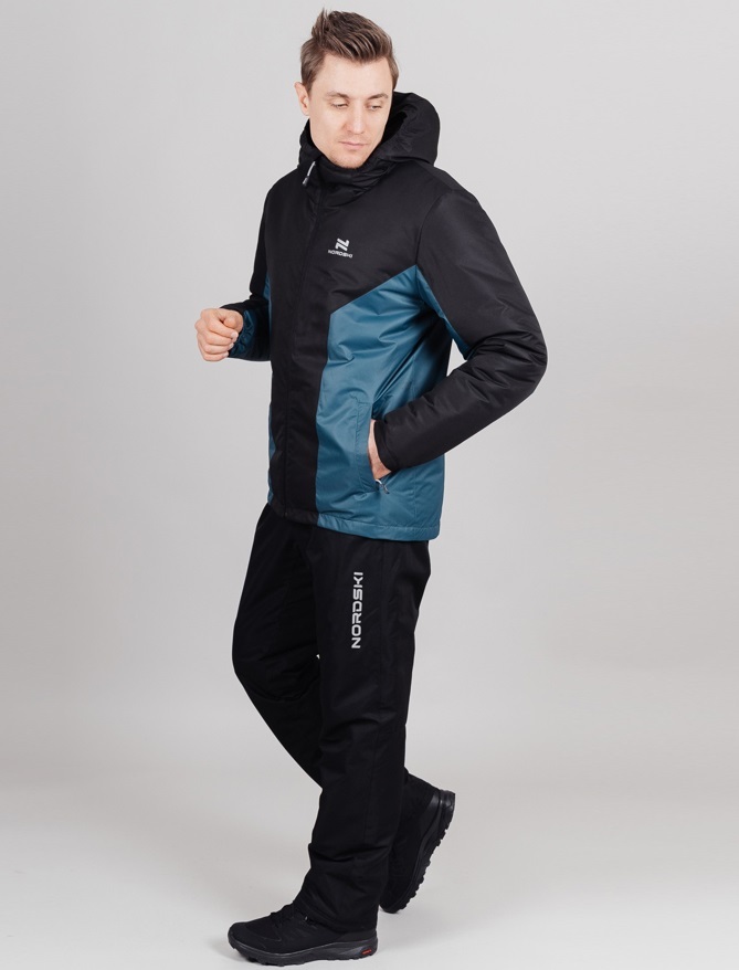 Nordski Base зимний лыжный костюм мужской deep teal