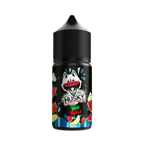 Жидкость HUSKY PREMIUM Salt (20MG STRONG) 30 ml - Big Ball (Арбуз, Дыня, Клубника, Лёд)