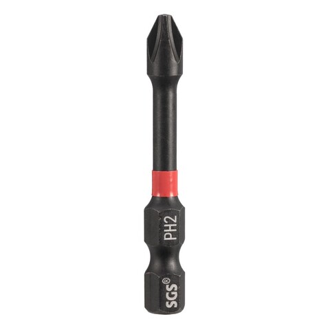 Бита PZ2 х65мм Impact(ударная) S2 1шт SGS 6365-PZ2-IB