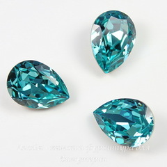 4320 Ювелирные стразы Сваровски Капля Light Turquoise (18х13 мм)