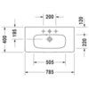 Duravit DuraStyle 2337780000 Раковина мебельная 78,5х40 см