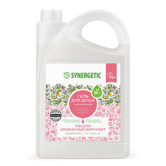Гель для душа SYNERGETIC Пачули и ароматный бергамот 3,5 л