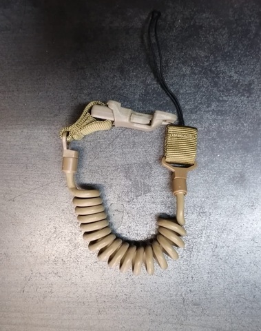 Страховочный шнур для пистолета PALS Clasp Pistol Sling - песок