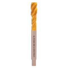 Метчик М12х1,75 (Машинный, винт.) DIN376 HSSE-TiN 5h6h C/2-3P R45 110мм a=7,0 H-Tools 516X01-D2-0120