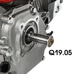 Двигатель бензиновый 4Т DDE E550-Q19 (5,5 л.с., 163 куб. см, к/вал 1