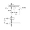 GROHE Essence 19408GN1 Смеситель для раковины встраиваемый