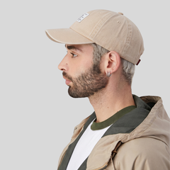 Бейсболка Alpha Industries Battlewash Cap Vintage Khaki (Бежевый)