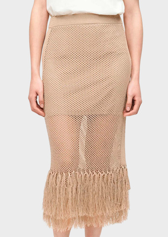 Юбка KARL LAGERFELD Crochet Knit Skirt