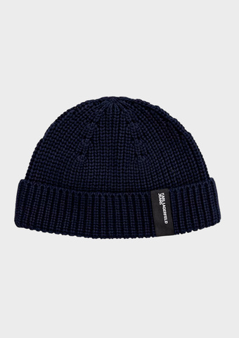 Шапка KARL LAGERFELD JEANS Docker Cotton Beanie