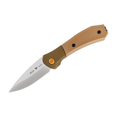Фото Складной нож Paradigm Shift Brown Buck, сталь S35VN, рукоять G10