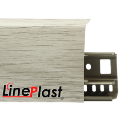 Плинтус Line Plast 85 мм LS005 – Ясень шимо светлый
