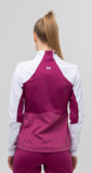 Женская элитная тренировочная куртка Nordski Pro Fuchsia/White W