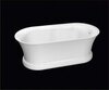 BelBagno BB300 Отдельностоящая акриловая ванна, цвет: белый