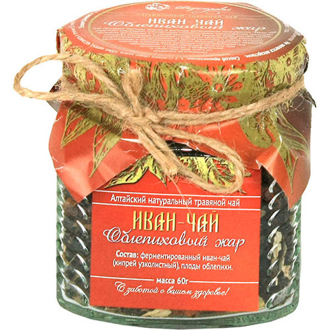 Чайный напиток иван-чай Облепиховый жар (банка) - 3