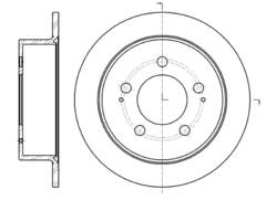 Диск тормозной G-brake  GR-01910