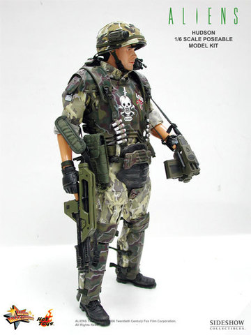 Фигурка Уильям Хадсон из фильма Чужие Hot Toys 1/6