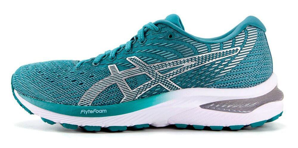 Asics Gel Cumulus 22 беговые кроссовки женские бирюзовые - 5