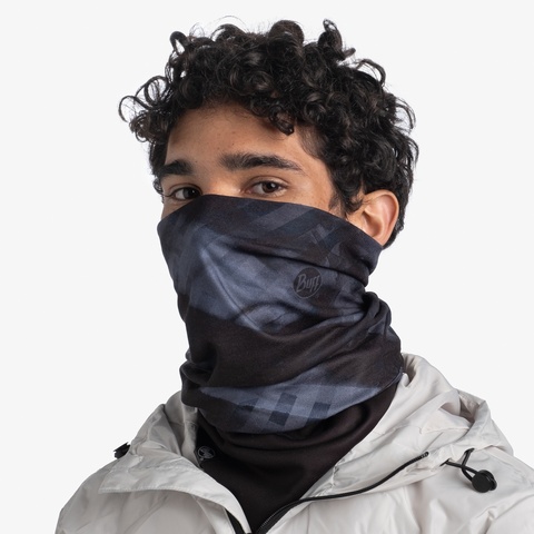 Картинка шарф-труба Buff Windproof Hik Black - 4