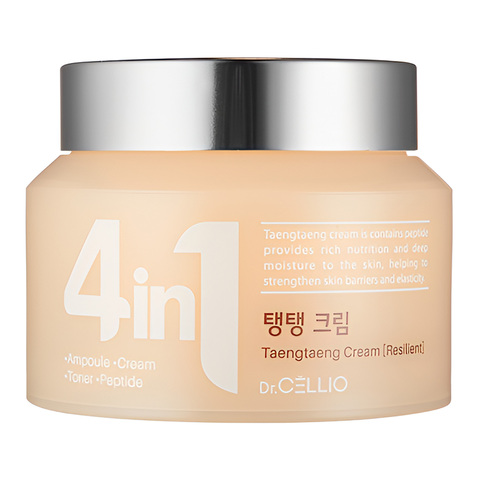 Крем с пептидами Dr.Cellio 4in1 Peptide Resilent Taengtaeng 70 мл