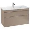 Villeroy&Boch Venticello 4104AL01 Раковина на тумбу 100x50, отверстия для смесителя-1 сквозное, 2 промаркированных, с переливом, материал-керамика, цвет-альпийский белый