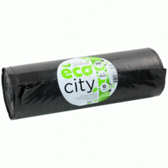 Мусорный Пакет City 240л 110гр ПВД 10шт/рул