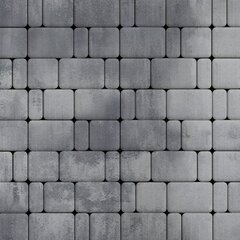 Тротуарная плитка Инсбрук Альт Нео, 60 мм, ColorMix Монохром, гладкая