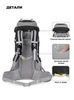 Картинка рюкзак туристический Nevo Rhino 15083UP-70L Black - 3