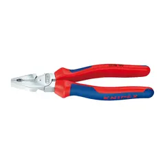 Плоскогубцы комбинированные особой мощности хромированные 180 мм Knipex 02 05 180