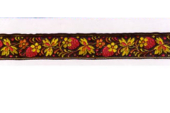 Тесьма жаккард, с1852, рис. 9437, ш. 2,2 см